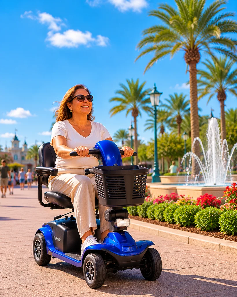 Mais conforto nos parques de Orlando